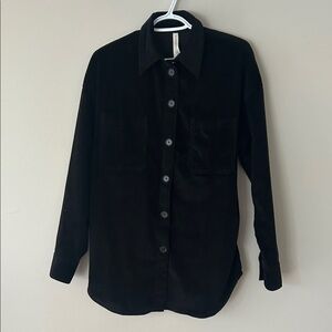 Babaton Black Corduroy Jacket